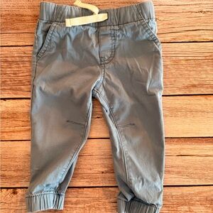 Cat & Jack Kids Light Blue Joggers with Yellow Drawstring